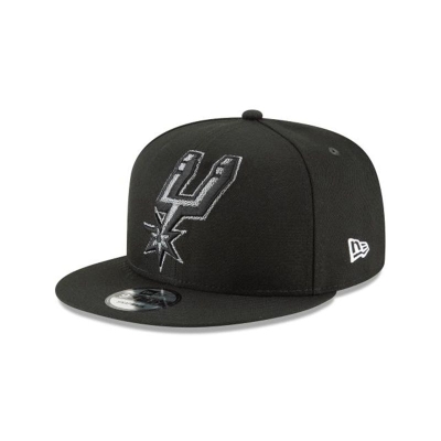 Sapca New Era San Antonio Spurs NBA Squad Twist 9FIFTY Snapback - Negrii